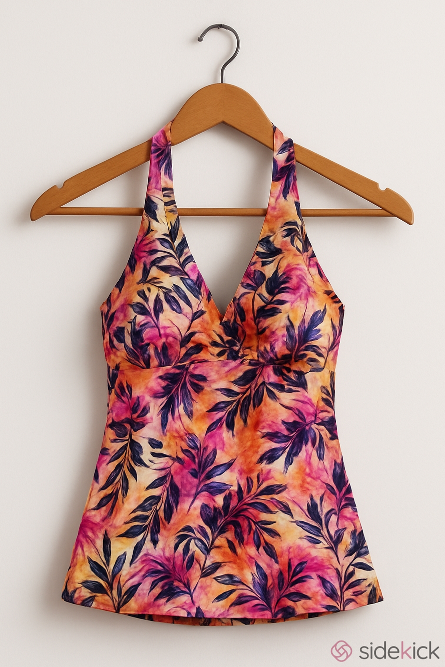 Athena Halter Top And Bikini Bottom 2 Piece Swim Set In Size SMALL